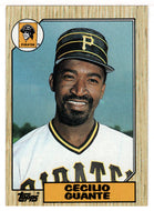 Cecilio Guante - Pittsburgh Pirates (MLB Baseball Card) 1987 Topps # 219 Mint