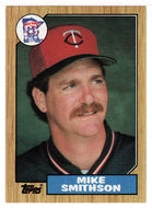 Mike Smithson - Minnesota Twins (MLB Baseball Card) 1987 Topps # 225 Mint