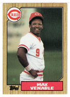 Max Venable - Cincinnati Reds (MLB Baseball Card) 1987 Topps # 226 Mint