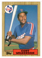 Curt Wilkerson - Texas Rangers (MLB Baseball Card) 1987 Topps # 228 Mint