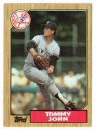 Tommy John - New York Yankees (MLB Baseball Card) 1987 Topps # 236 Mint