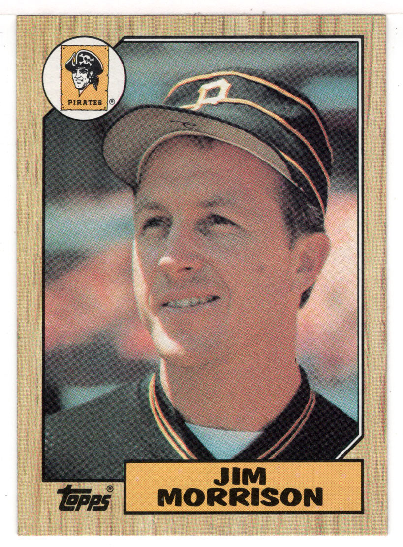 Jim Morrison - Pittsburgh Pirates (MLB Baseball Card) 1987 Topps # 237 Mint