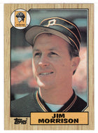 Jim Morrison - Pittsburgh Pirates (MLB Baseball Card) 1987 Topps # 237 Mint