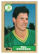 Bill Krueger - Oakland Athletics (MLB Baseball Card) 1987 Topps # 238 Mint