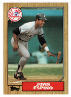 Juan Espino - New York Yankees (MLB Baseball Card) 1987 Topps # 239 Mint