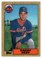 Danny Heep - New York Mets (MLB Baseball Card) 1987 Topps # 241 Mint