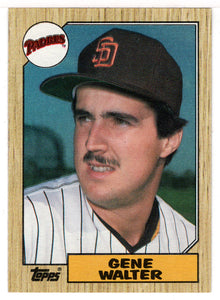 Gene Walter - San Diego Padres (MLB Baseball Card) 1987 Topps # 248 Mint