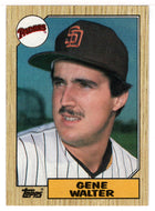 Gene Walter - San Diego Padres (MLB Baseball Card) 1987 Topps # 248 Mint