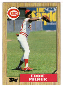 Eddie Milner - Cincinnati Reds (MLB Baseball Card) 1987 Topps # 253 Mint