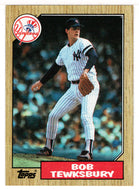 Bob Tewksbury RC - New York Yankees (MLB Baseball Card) 1987 Topps # 254 Mint