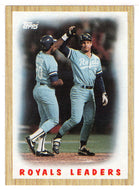 Kansas City Royals Team Checklist (MLB Baseball Card) 1987 Topps # 256 Mint