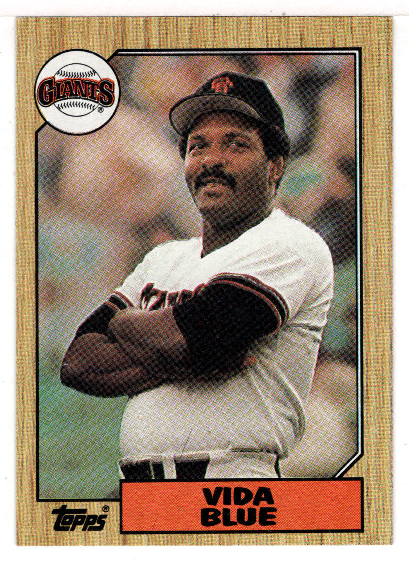 Vida Blue - San Francisco Giants (MLB Baseball Card) 1987 Topps # 260 Mint