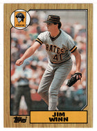 Jim Winn - Pittsburgh Pirates (MLB Baseball Card) 1987 Topps # 262 Mint