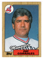 Pat Corrales - Cleveland Indians - Team Checklist (MLB Baseball Card) 1987 Topps # 268 Mint