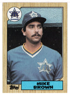 Mike Brown - Seattle Mariners (MLB Baseball Card) 1987 Topps # 271 Mint