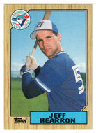 Jeff Hearron RC - Toronto Blue Jays (MLB Baseball Card) 1987 Topps # 274 Mint