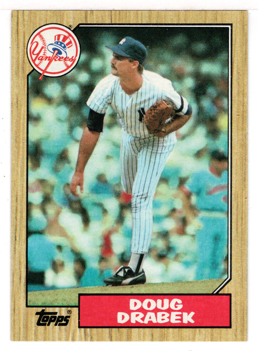 Doug Drabek RC - New York Yankees (MLB Baseball Card) 1987 Topps # 283 Mint