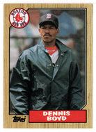 Dennis Boyd - Boston Red Sox (MLB Baseball Card) 1987 Topps # 285 Mint