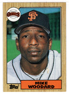 Mike Woodard - San Francisco Giants (MLB Baseball Card) 1987 Topps # 286 Mint
