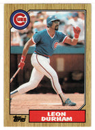 Leon Durham - Chicago Cubs (MLB Baseball Card) 1987 Topps # 290 Mint