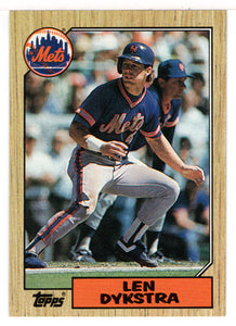 Len Dykstra - New York Mets (MLB Baseball Card) 1987 Topps # 295 Mint