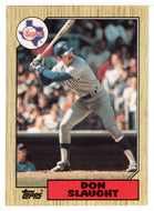 Don Slaught - Texas Rangers (MLB Baseball Card) 1987 Topps # 308 Mint