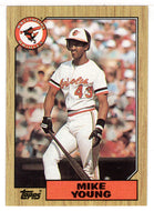 Mike Young - Baltimore Orioles (MLB Baseball Card) 1987 Topps # 309 Mint