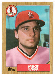 Mike Laga - St. Louis Cardinals (MLB Baseball Card) 1987 Topps # 321 Mint
