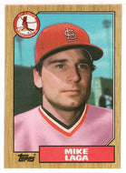 Mike Laga - St. Louis Cardinals (MLB Baseball Card) 1987 Topps # 321 Mint