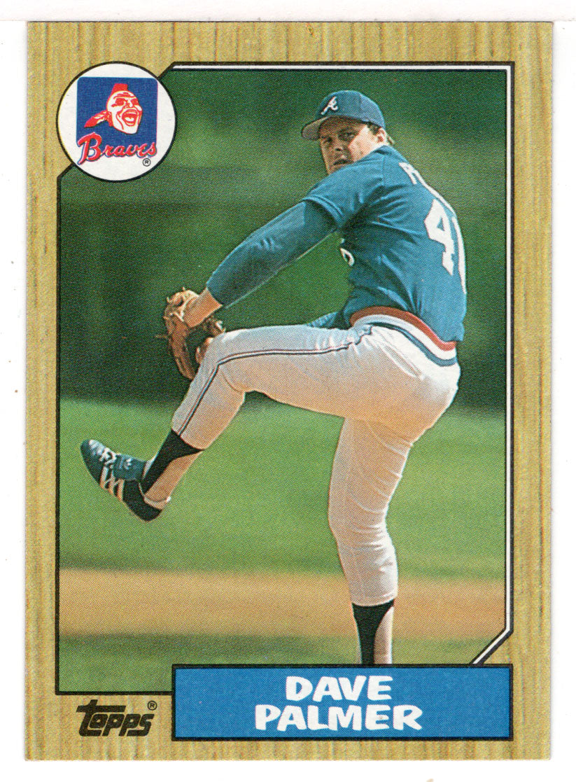 Dave Palmer - Atlanta Braves (MLB Baseball Card) 1987 Topps # 324 Mint
