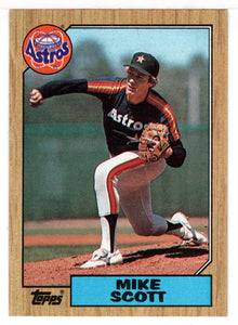 Mike Scott - Houston Astros (MLB Baseball Card) 1987 Topps # 330 Mint
