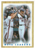 New York Mets Team Checklist (MLB Baseball Card) 1987 Topps # 331 Mint