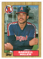 Darrell Miller - California Angels (MLB Baseball Card) 1987 Topps # 337 Mint