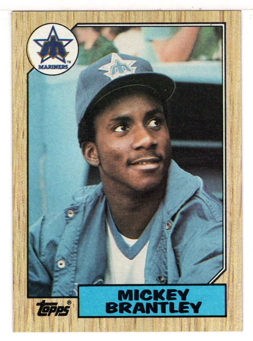 Mickey Brantley - Seattle Mariners (MLB Baseball Card) 1987 Topps # 347 Mint