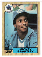 Mickey Brantley - Seattle Mariners (MLB Baseball Card) 1987 Topps # 347 Mint