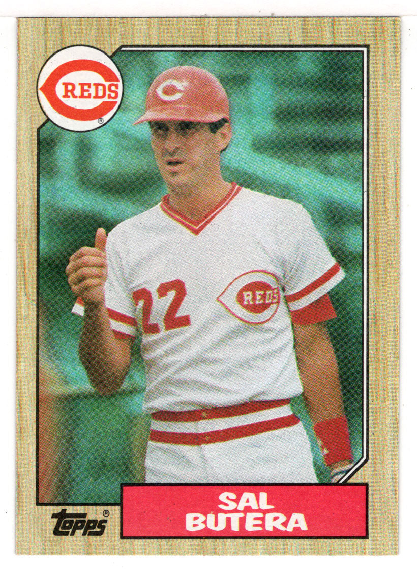 Sal Butera - Cincinnati Reds (MLB Baseball Card) 1987 Topps # 358 Mint