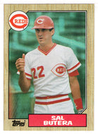 Sal Butera - Cincinnati Reds (MLB Baseball Card) 1987 Topps # 358 Mint