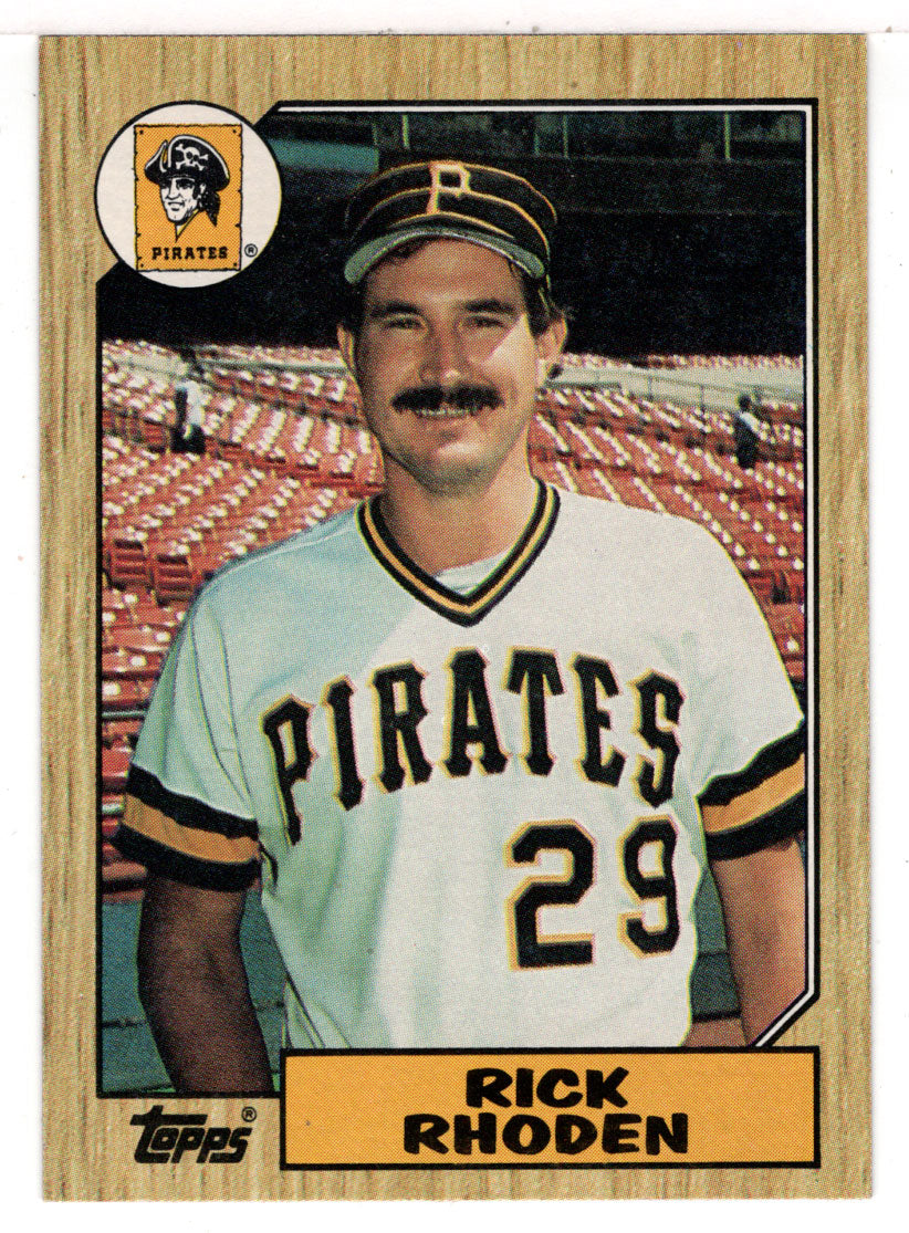 Rick Rhoden - Pittsburgh Pirates (MLB Baseball Card) 1987 Topps # 365 Mint
