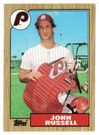 John Russell - Philadelphia Phillies (MLB Baseball Card) 1987 Topps # 379 Mint