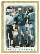 Montreal Expos Team Checklist (MLB Baseball Card) 1987 Topps # 381 Mint