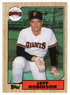 Jeff Robinson - San Francisco Giants (MLB Baseball Card) 1987 Topps # 389 Mint