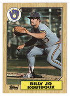 Billy Jo Robidoux - Milwaukee Brewers (MLB Baseball Card) 1987 Topps # 401 Mint
