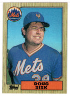Doug Sisk - New York Mets (MLB Baseball Card) 1987 Topps # 404 Mint