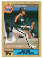 John Mizerock - Houston Astros (MLB Baseball Card) 1987 Topps # 408 Mint