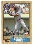 Darnell Coles - Detroit Tigers (MLB Baseball Card) 1987 Topps # 411 Mint