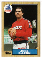 Jose DeLeon - Chicago White Sox (MLB Baseball Card) 1987 Topps # 421 Mint