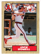 Jack Howell - California Angels (MLB Baseball Card) 1987 Topps # 422 Mint