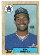 Ed Nunez - Seattle Mariners (MLB Baseball Card) 1987 Topps # 427 Mint