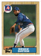 Bruce Sutter - Atlanta Braves (MLB Baseball Card) 1987 Topps # 435 Mint