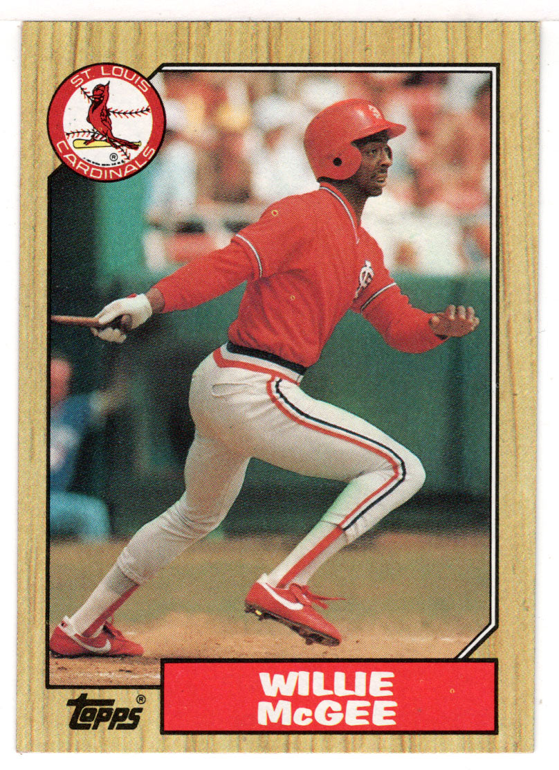 Willie McGee - St. Louis Cardinals (MLB Baseball Card) 1987 Topps # 440 Mint